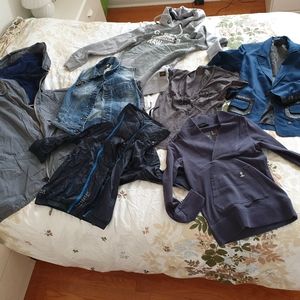 7 G-STAR Poncho Blazer Vest Hoodie Jacket Tops Tee Shirt